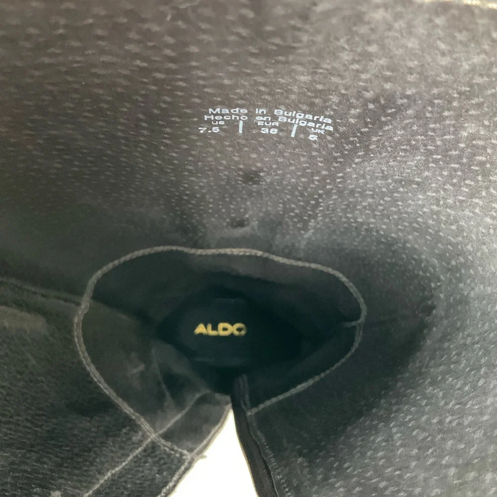 Aldo Brown Leather Riding Boots - Picture 14 of 14